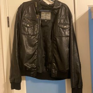 Leather jacket